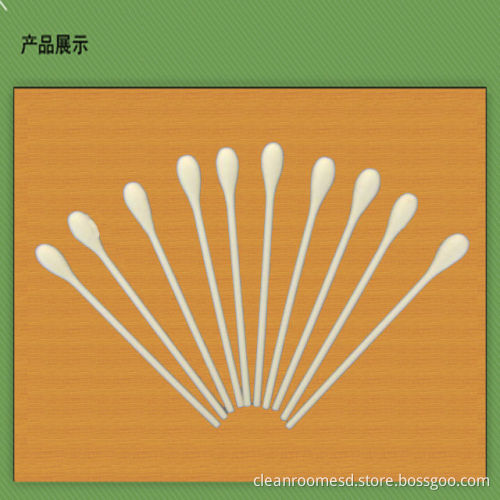 Good Absorbency Oem Industry Cleaning Clean Room Swabs With Foam Head